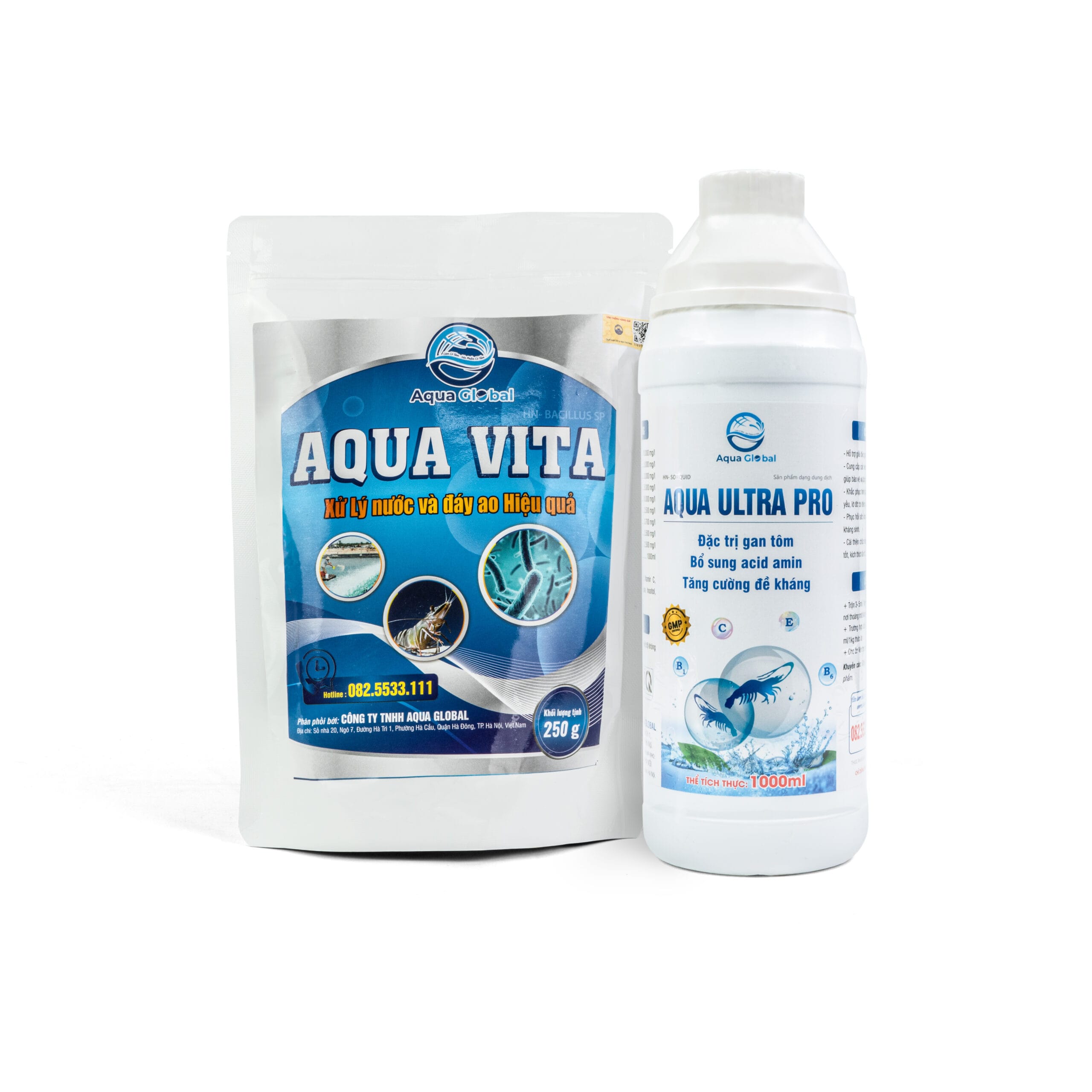 AQUA VITA - Men Vi Sinh Xử Lí Nước Và Đáy Ao Hiệu Quả