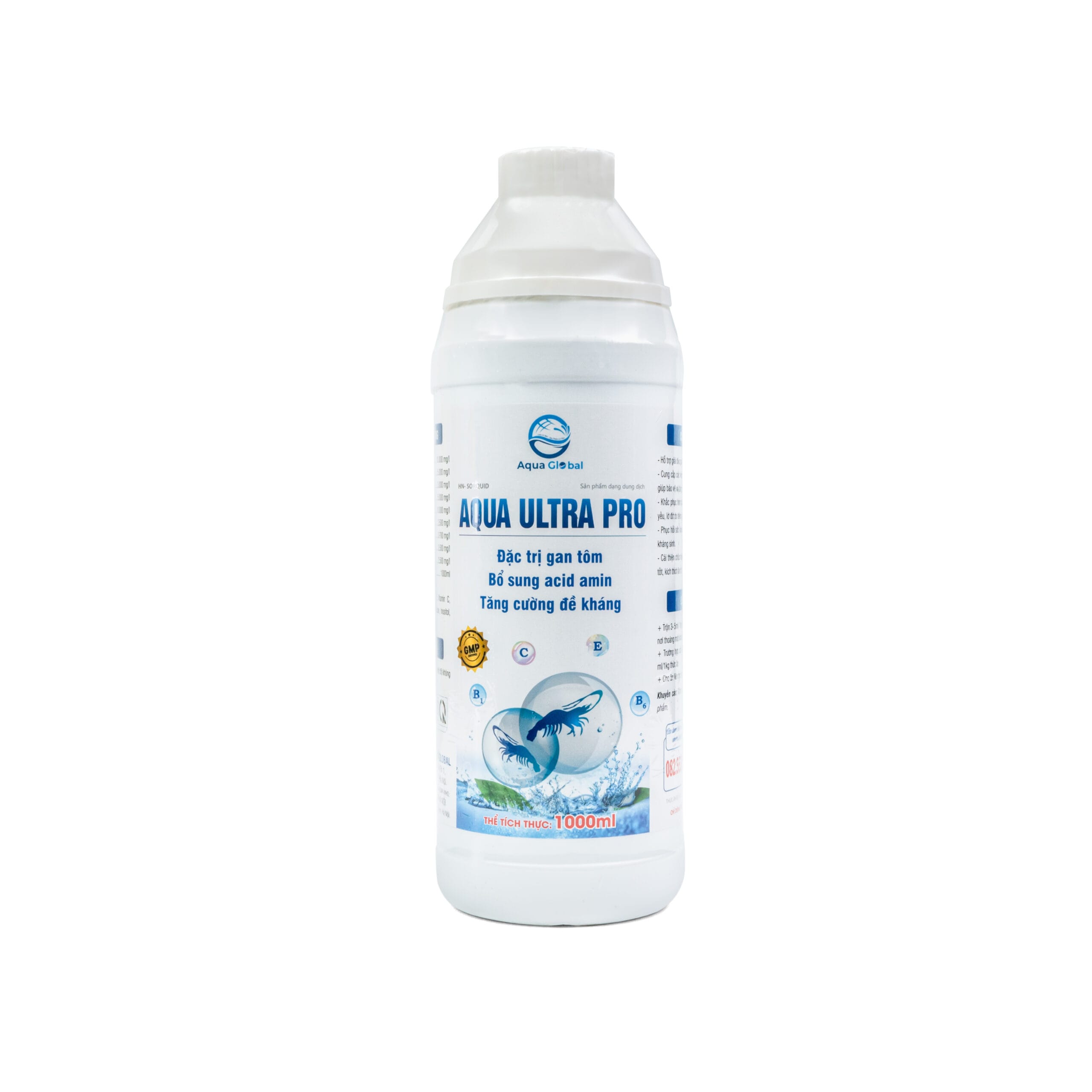 AQUA ULTRA PRO - Đặc Trị Gan Tôm, Bổ Sung Acid Amin, Tăng Cường Đề Kháng